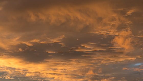 sky, clouds, sunset, pastel, grey, gold, background, cloud - sky HD wallpaper