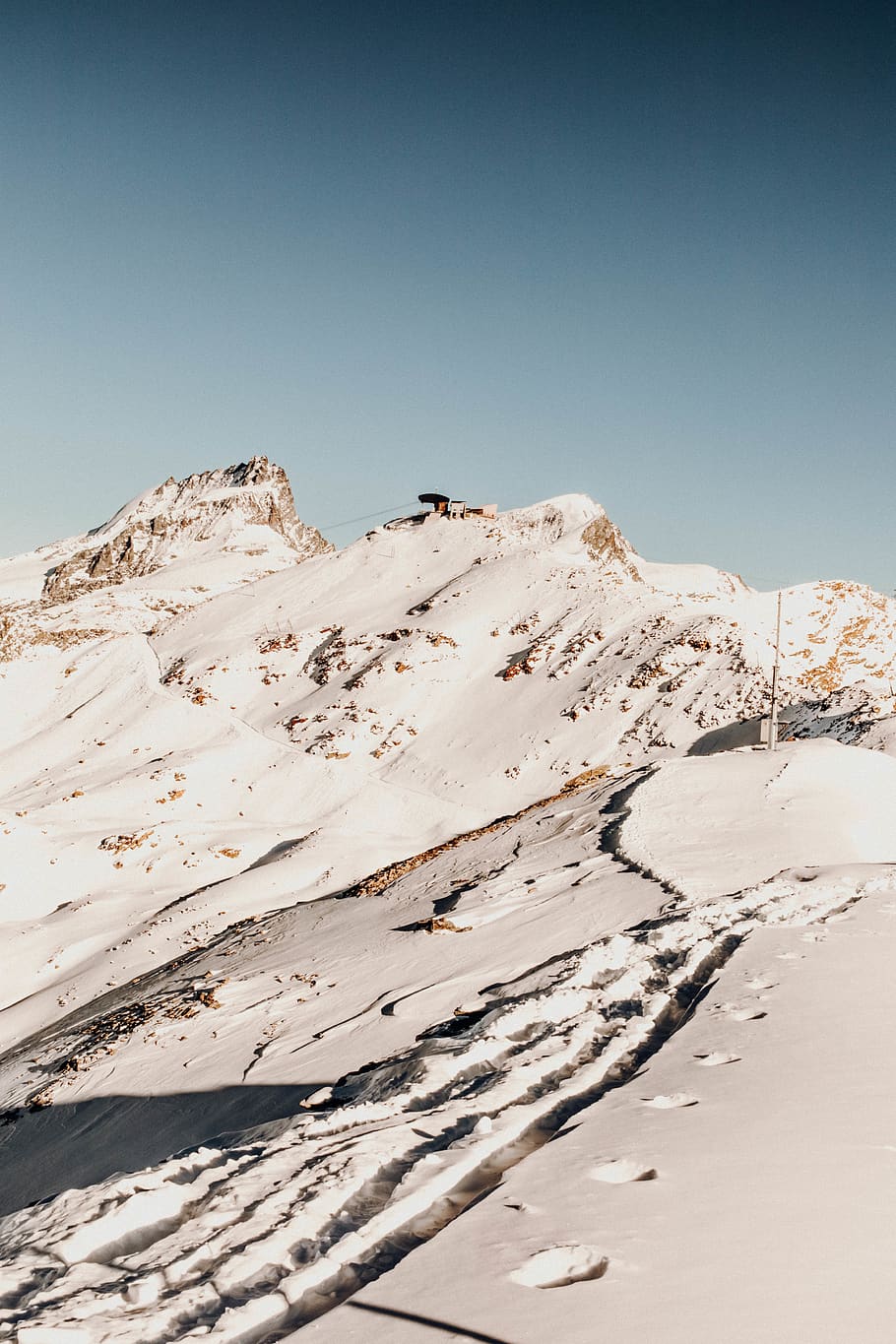 Photo of Mountain Covered By Snow, cold, daylight, daytime, zing HD wallpaper
