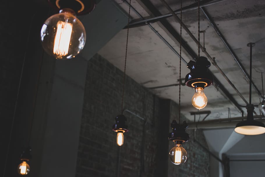 united states, taylors, due south coffee roasters, lightbulbs, HD wallpaper