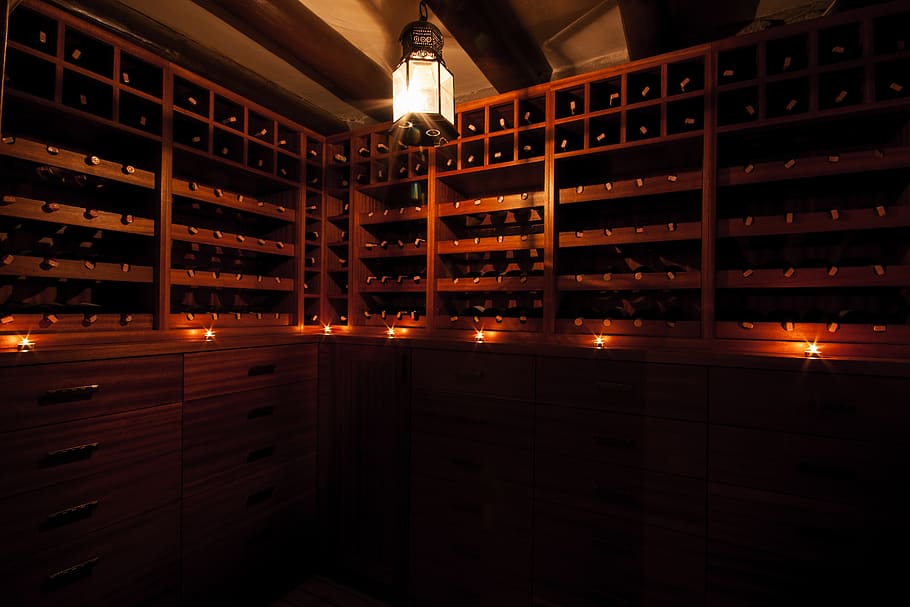 no one, wine, dark, cellar, cool, rest, red wine, healthy lifestyle HD wallpaper