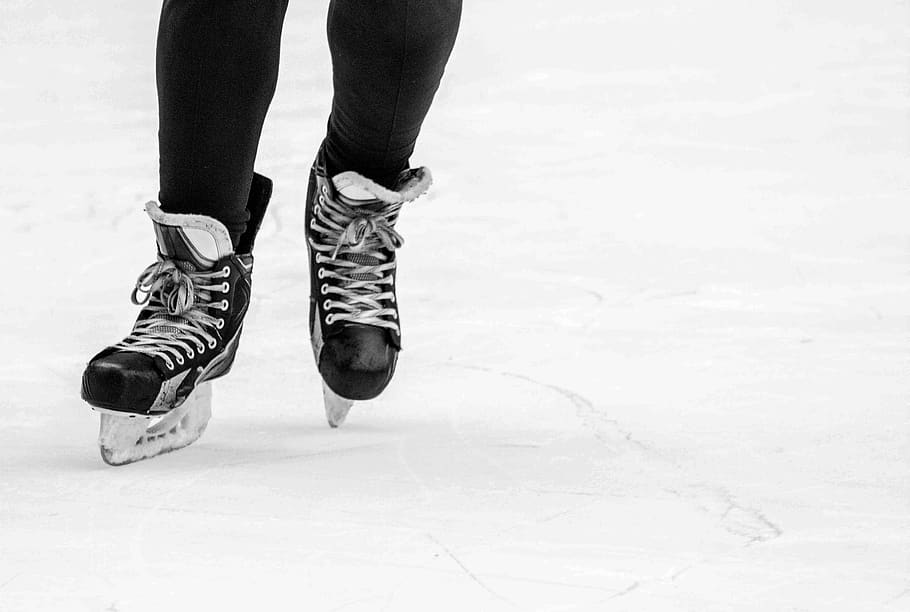 ice, skating, winter, games, fun, low section, human leg, body part HD wallpaper
