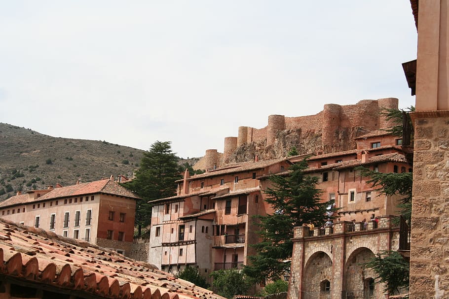 albarracín, spain, murallas, españa, aragón, rural, turismo