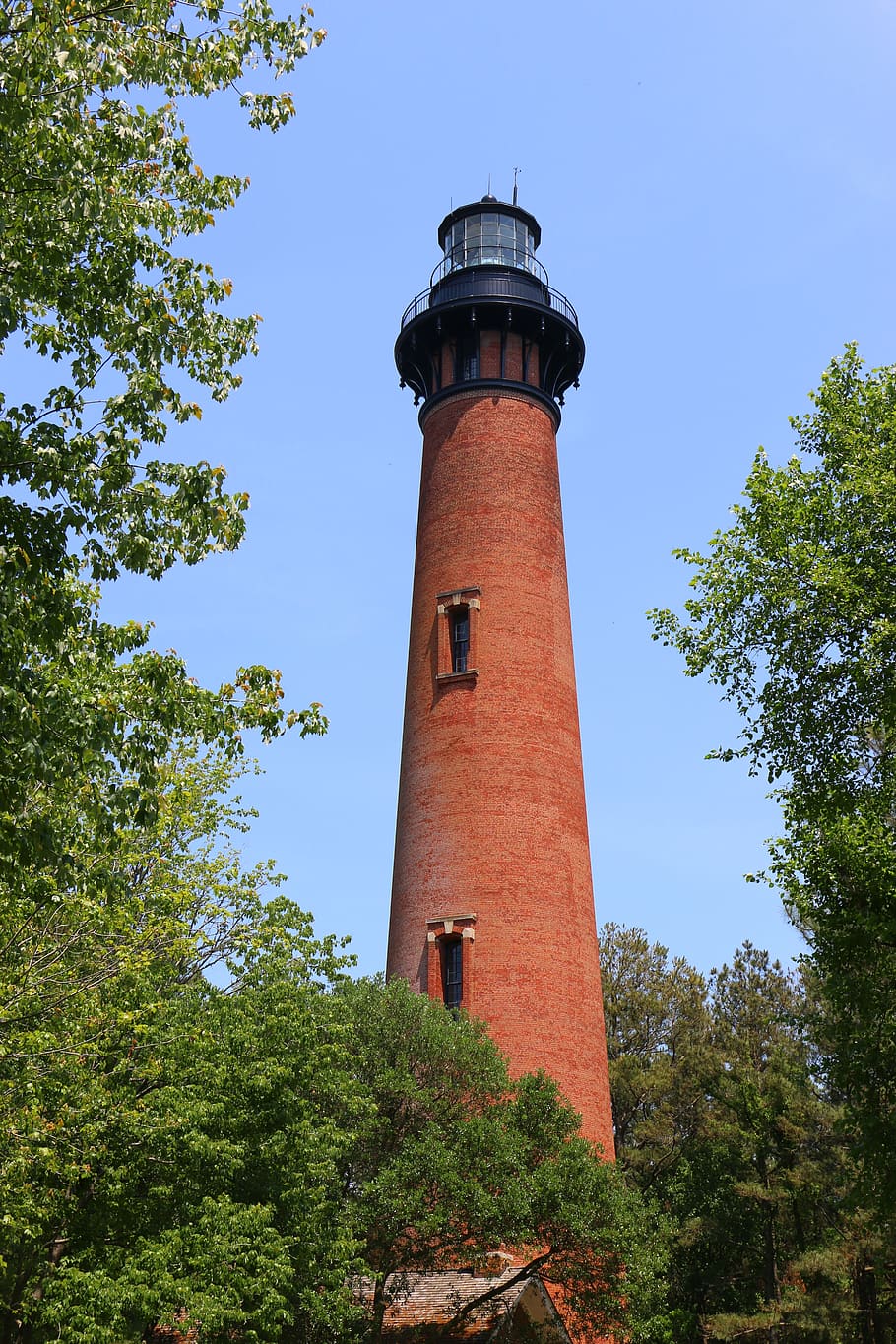 currituck, light, house, lighthouse, outerbanks, north carolina HD wallpaper