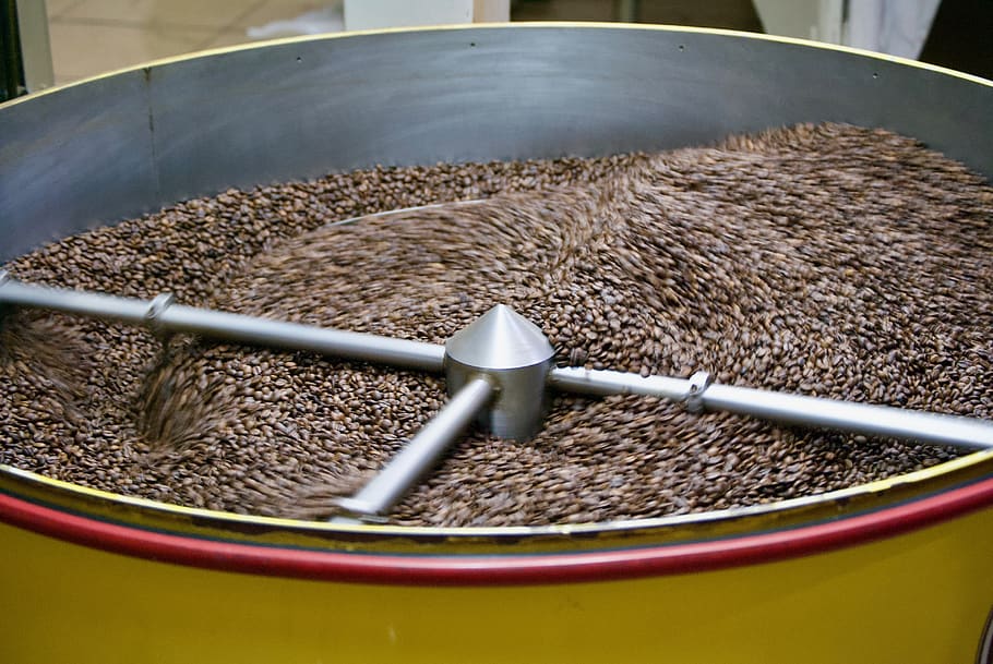 coffee, beans, coffee beans, caffeine, aroma, brown, roasted HD wallpaper