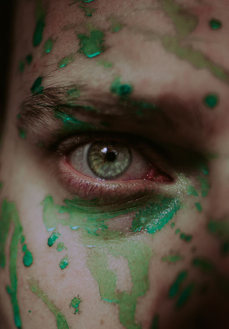 person's eye, human eye, one person, body part, sensory perception HD wallpaper