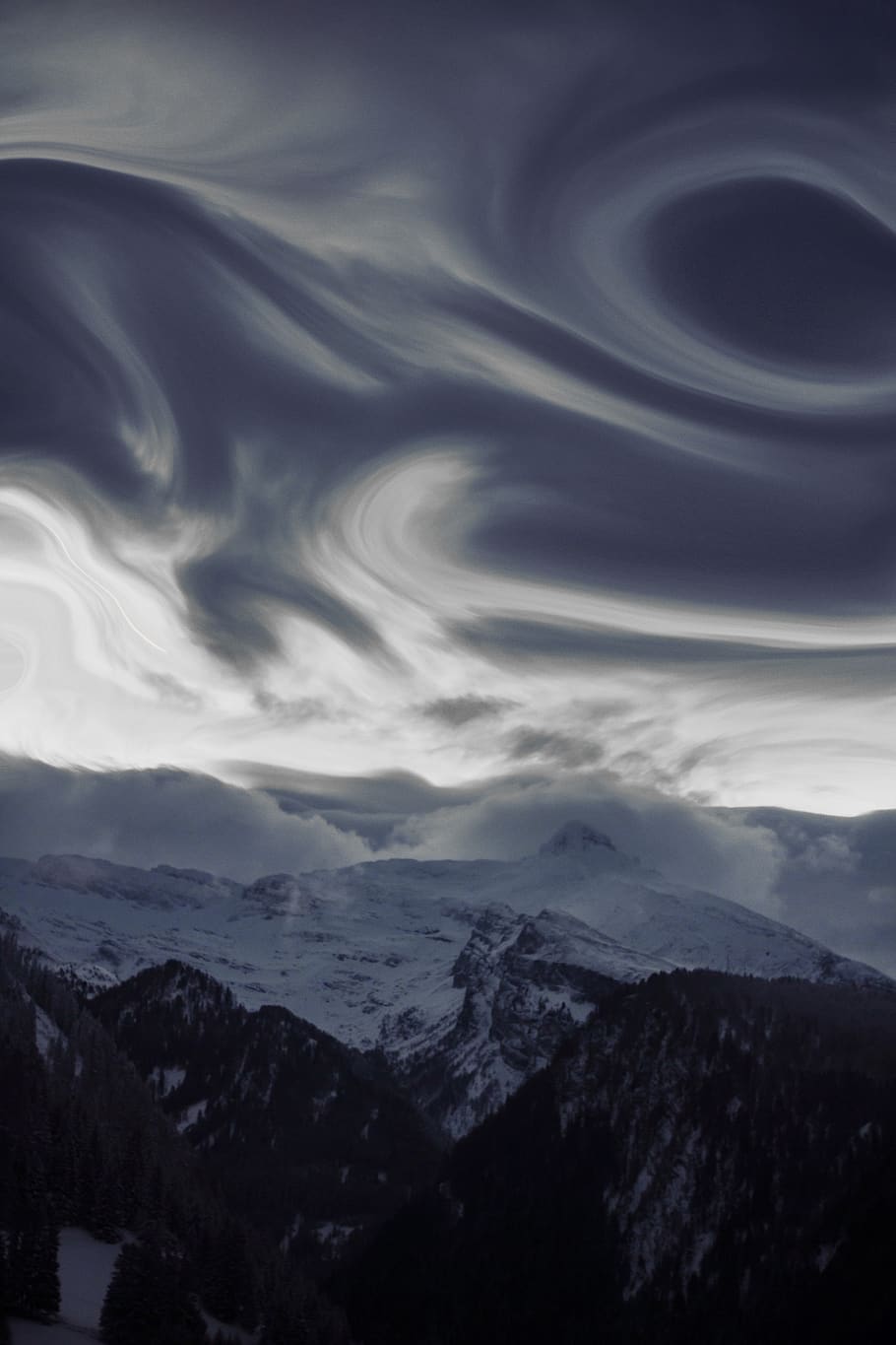 Timelapse Photography of Clouds, adventure, beautiful, cold, dark clouds HD wallpaper