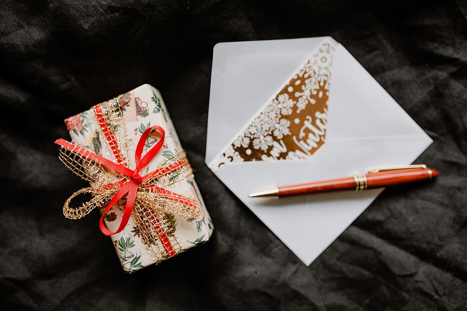 Christmas wishes card, wishing card, greeting card, xmas, pen, HD wallpaper