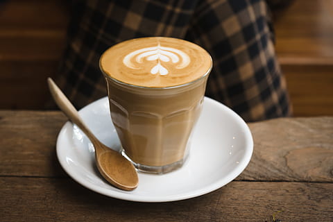 coffee, cup, espresso, background, drink, cafe, hot, wooden HD wallpaper