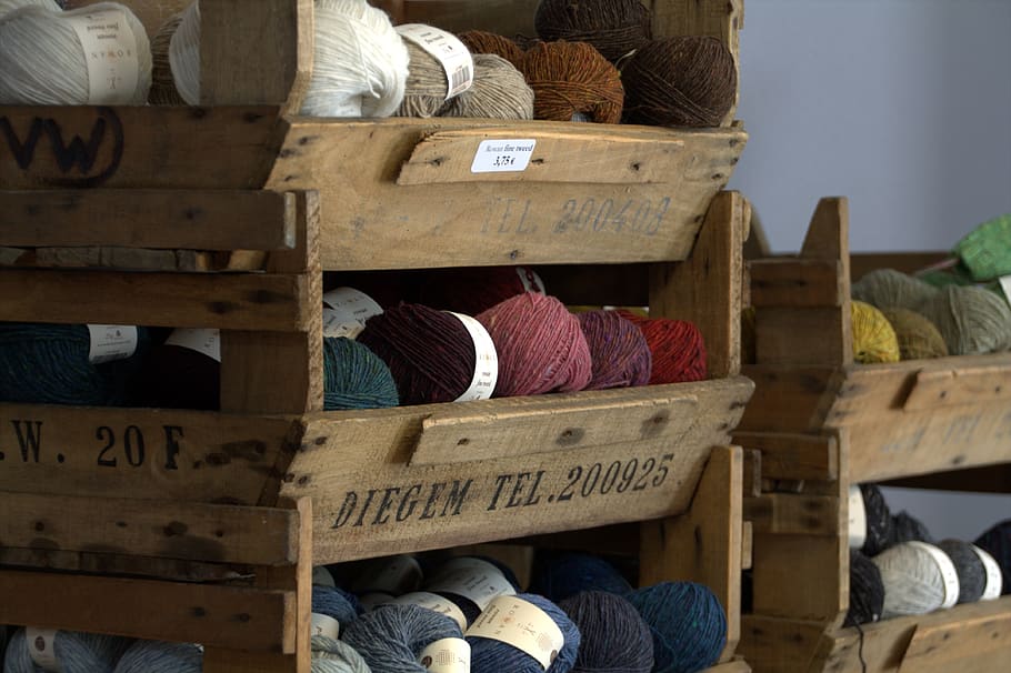 wool, yarn, craft, knit, color, hand labor, creative, homemade HD wallpaper