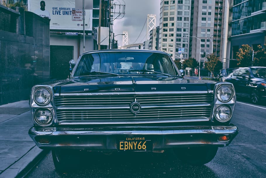 san francisco, united states, street, ford, old school, explore, HD wallpaper