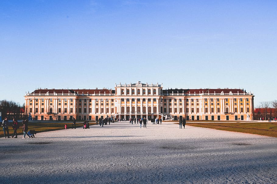 austria, vienna, minimal, building, buildings, architexture HD wallpaper