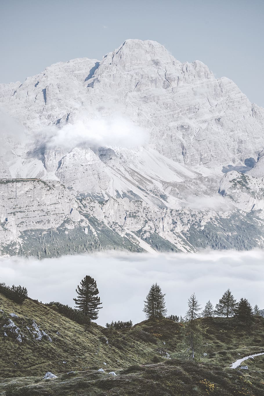 snow covered mountain, cold temperature, beauty in nature, winter HD wallpaper