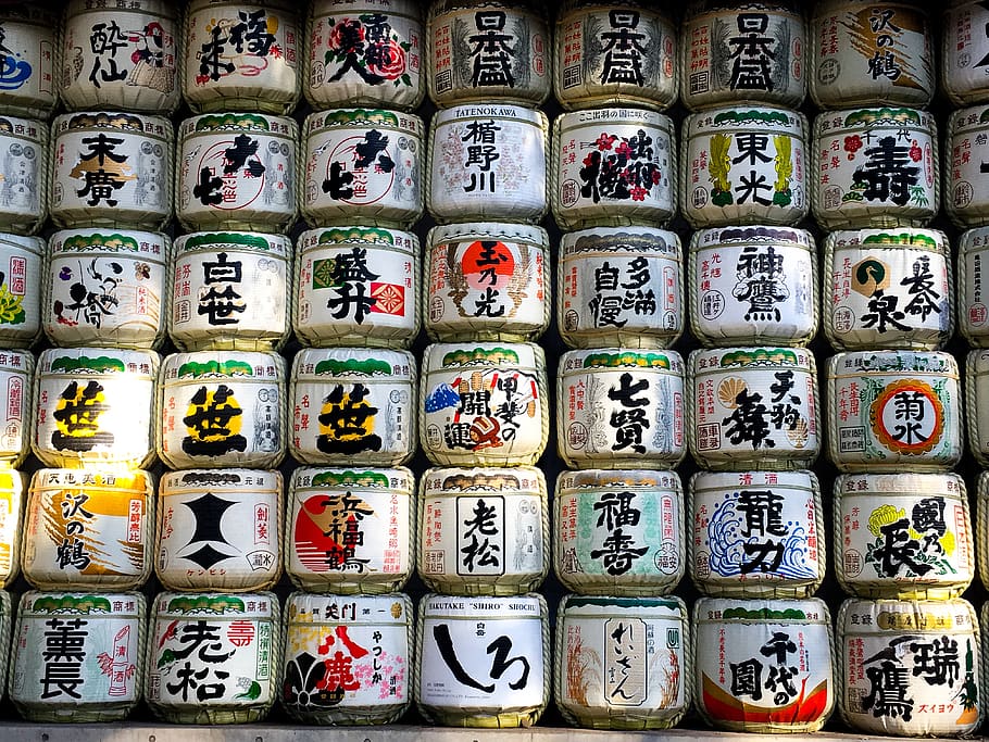 white jar lot, large group of objects, in a row, arrangement HD wallpaper