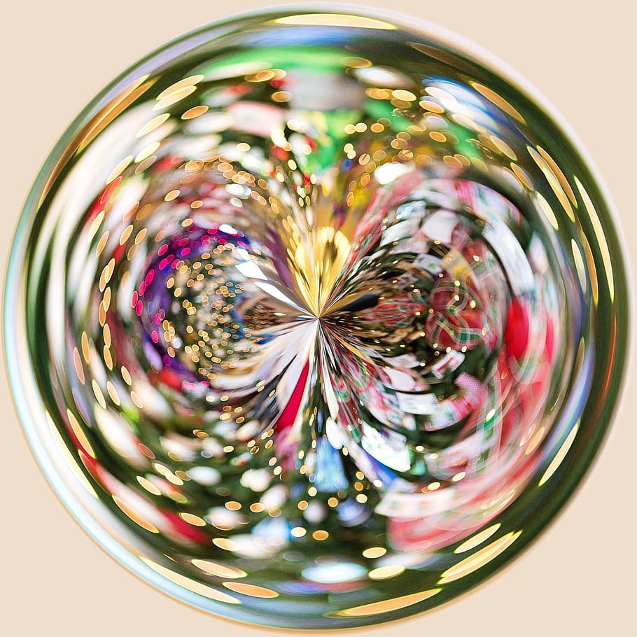 bulb, bauble, christmas, shine, object, decoration, circle HD wallpaper