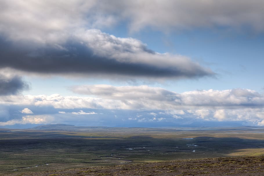 iceland, cloud - sky, beauty in nature, scenics - nature, tranquil scene HD wallpaper