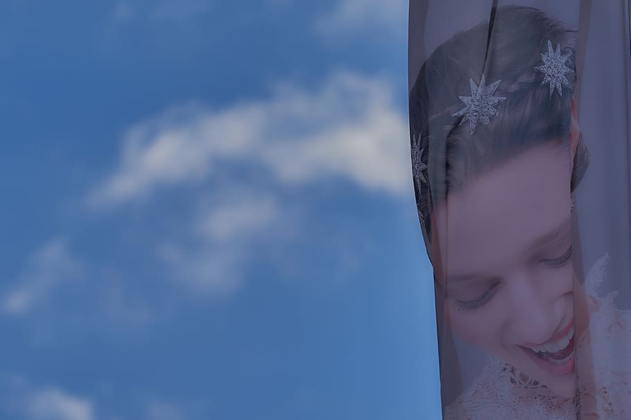 vienna, one person, portrait, headshot, sky, cloud - sky, day HD wallpaper
