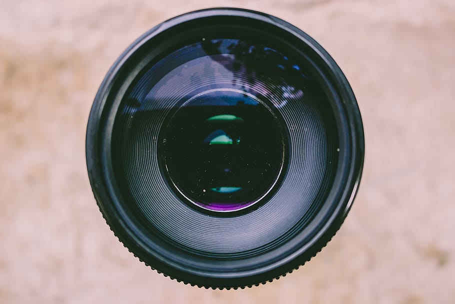 Black Camera Lens, aperture, classic, close-up, color, equipment HD wallpaper