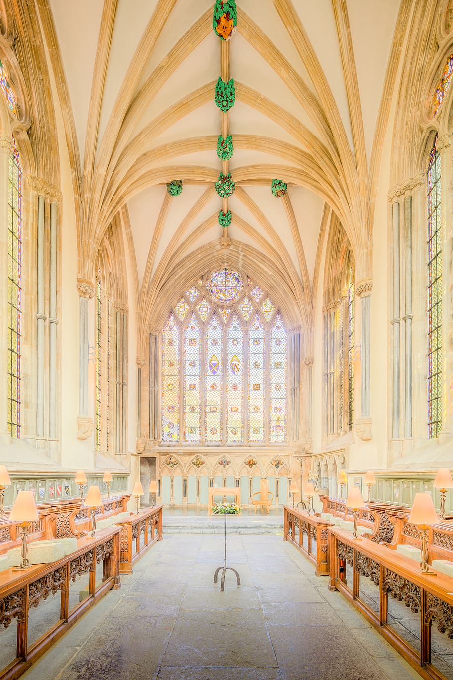 assorted table lamps, architecture, indoors, religion, spirituality HD wallpaper
