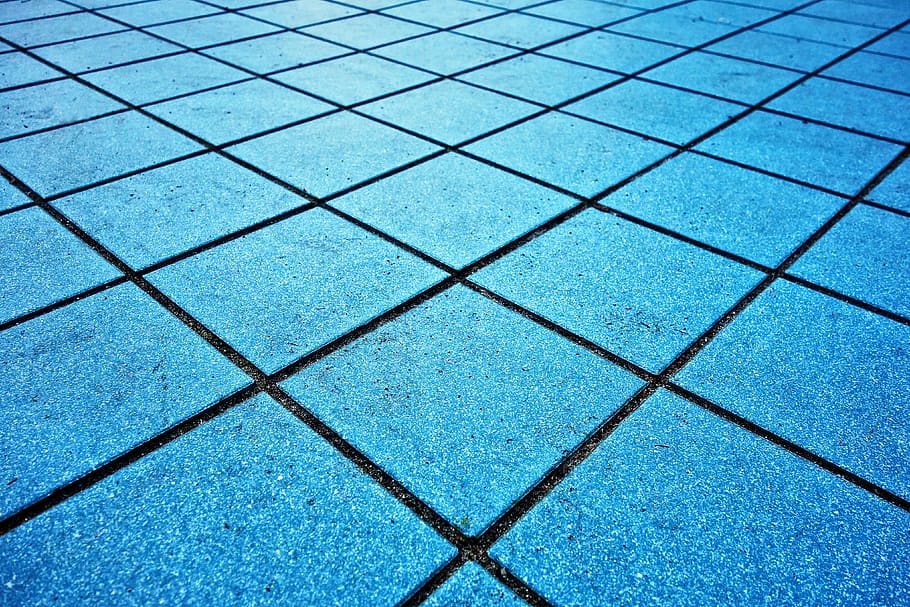 tile, ceramic, square, swimming pool, swimming pool floor, flooring HD wallpaper