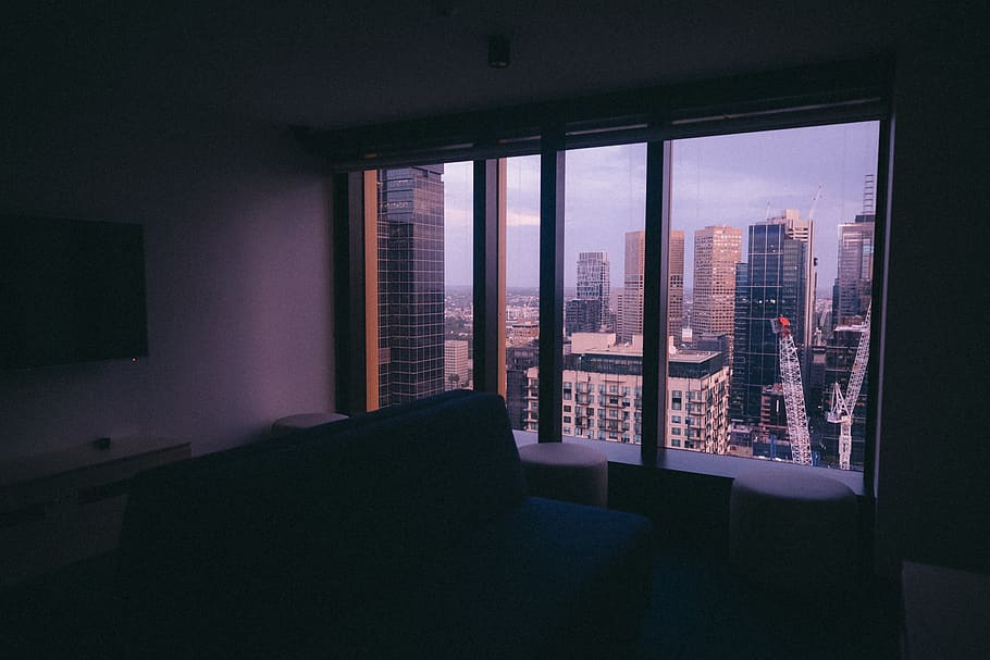 closed glass window, built structure, architecture, city, building exterior HD wallpaper