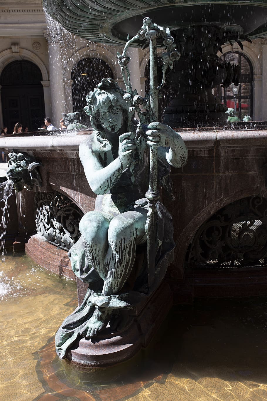germany, hamburg, statue, representation, sculpture, art and craft HD wallpaper