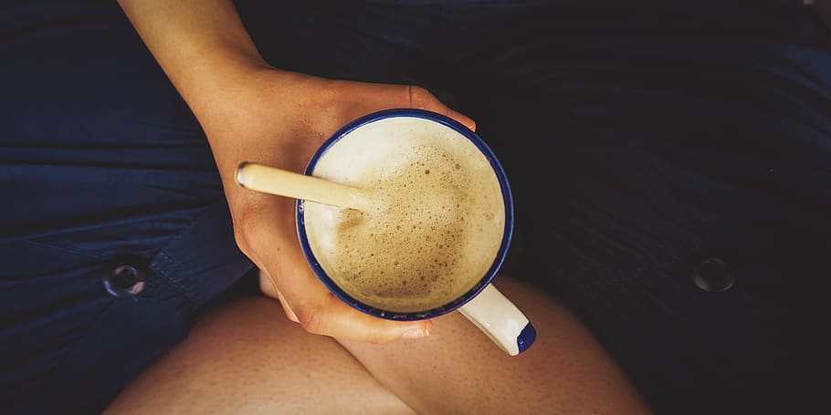 germany, lich, eberstadt, hand, macro, focus, coffee, drinking HD wallpaper