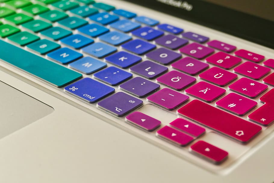 mac, keyboard, computer, apple, office, work, workplace, desk HD wallpaper