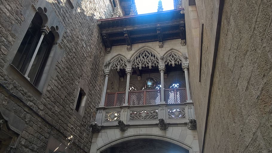 spain, barcelona, architecture, built structure, building exterior HD wallpaper