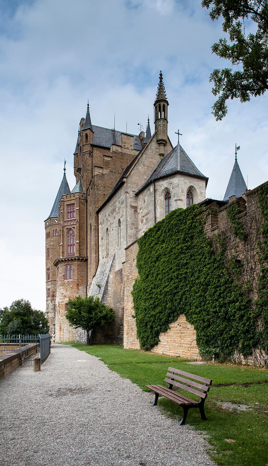 mountain, castle, architecture, middle ages, history, tourism HD wallpaper