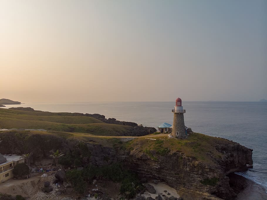 architecture, building, tower, lighthouse, beacon, philippines, HD wallpaper