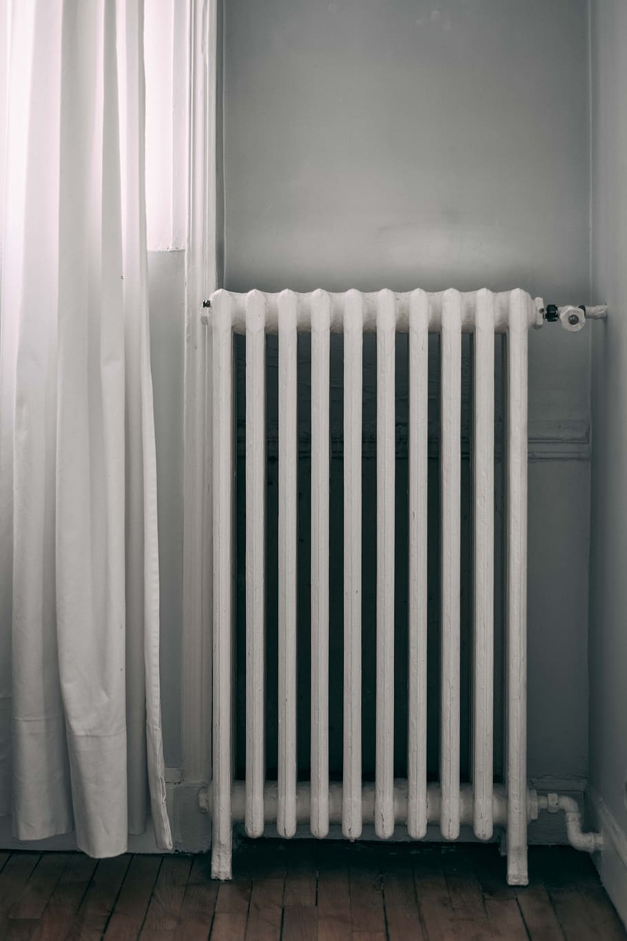 white gas radiator, indoors, no people, white color, heat - temperature HD wallpaper
