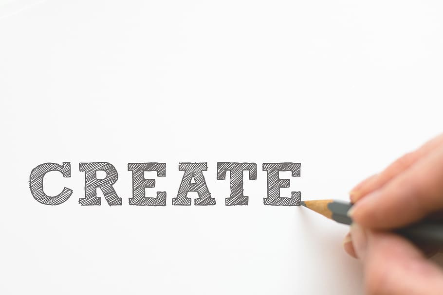create, art, design, pencil, lettering, calligraphy, people HD wallpaper