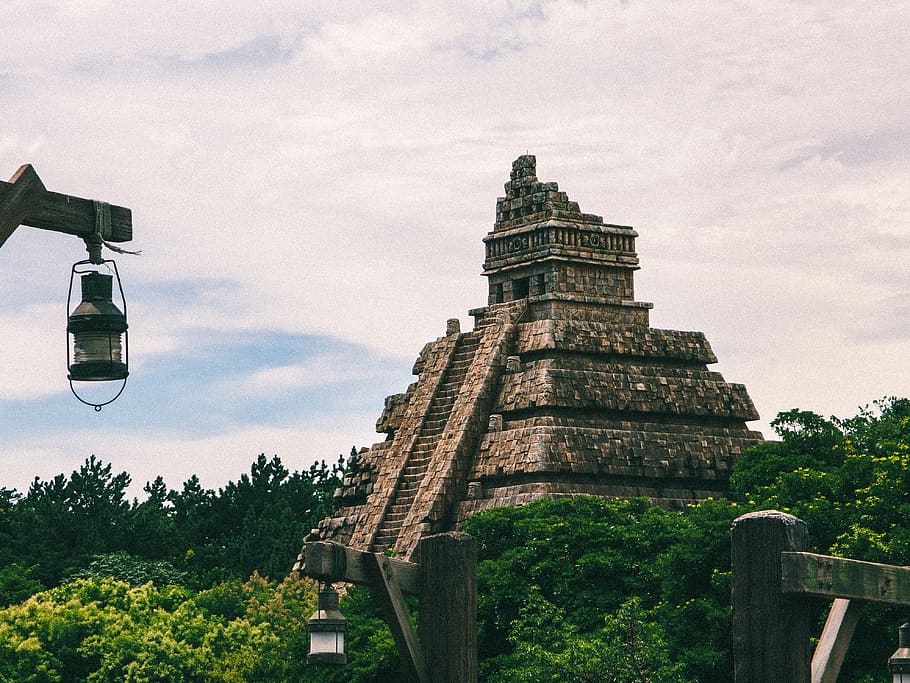 Chichen Itza, Mexico, building, architecture, transportation HD wallpaper