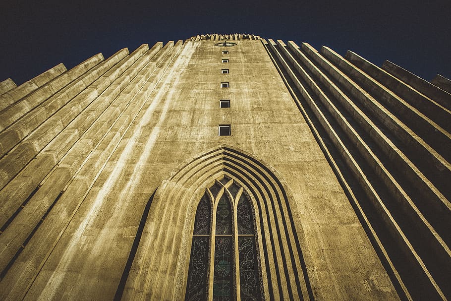 Low-angle Architectural Photo of Building, arched window, architecture HD wallpaper