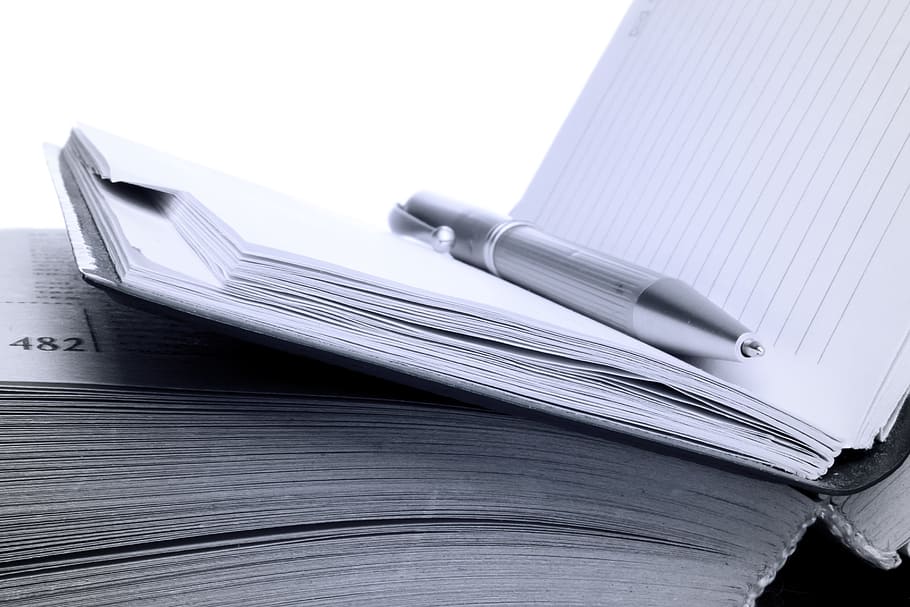 close-up, closeup, macro, book, blue, isolated, note, paper HD wallpaper