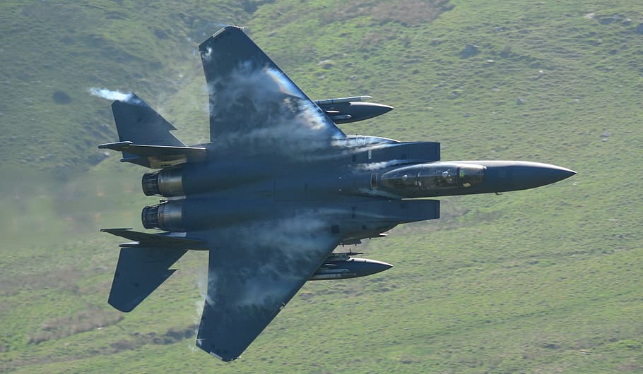 plane, low level, mach loop, hills, training, speed, fast, pilot HD wallpaper
