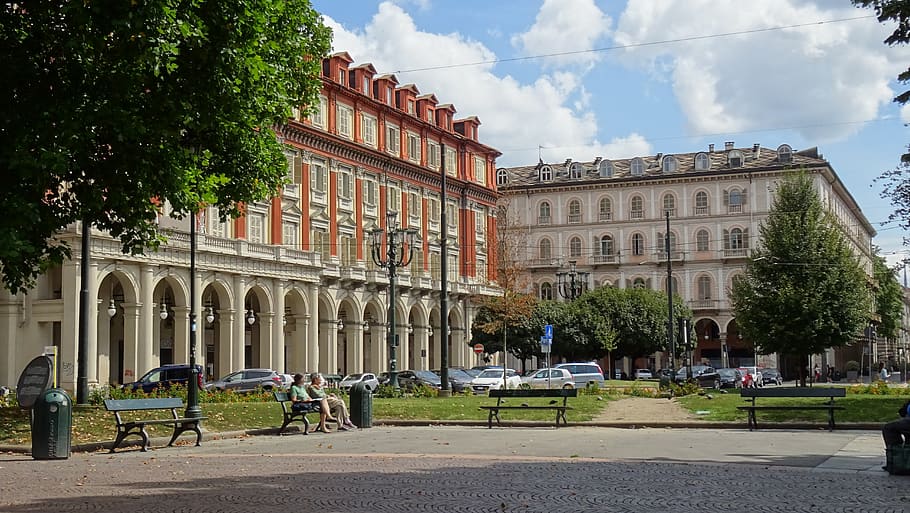 city, square, park, corner, architecture, building, tourism HD wallpaper