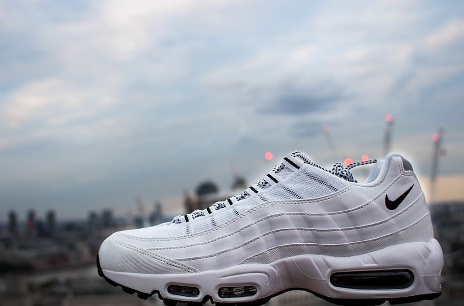 sport, focus on foreground, shoe, sky, no people, nature, cloud - sky HD wallpaper