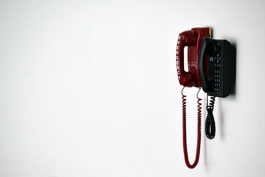 connection, technology, isolated, plastic, telephone, equipment HD wallpaper