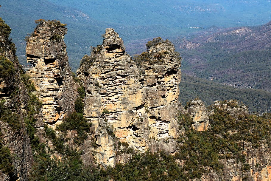 australia, blue mountains, architecture, history, built structure HD wallpaper