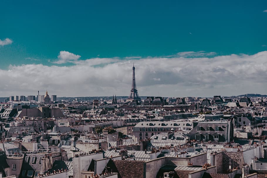 tower, architecture, steeple, spire, building, metropolis, city HD wallpaper