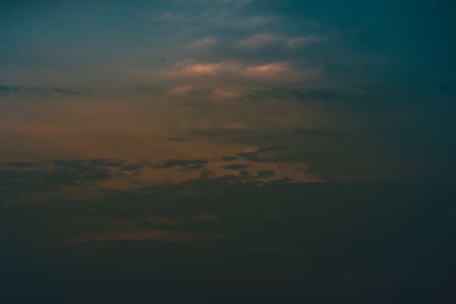 nature, sky, orange, sunset, beautiful, landscape, wallpaper HD wallpaper
