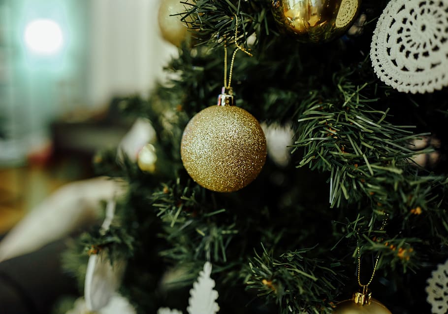 tree, ornament, christmas, trees, christmas tree, holiday, green HD wallpaper