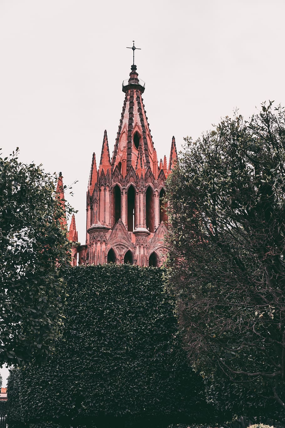 architecture, building, spire, steeple, tower, church, guanajuato HD wallpaper
