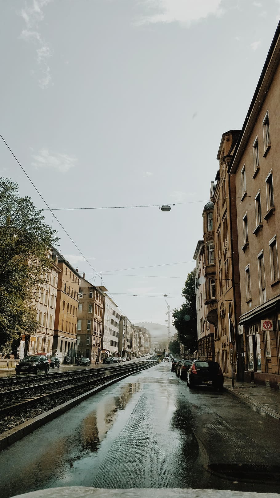 stuttgart, street, transportation, car, mode of transportation HD wallpaper