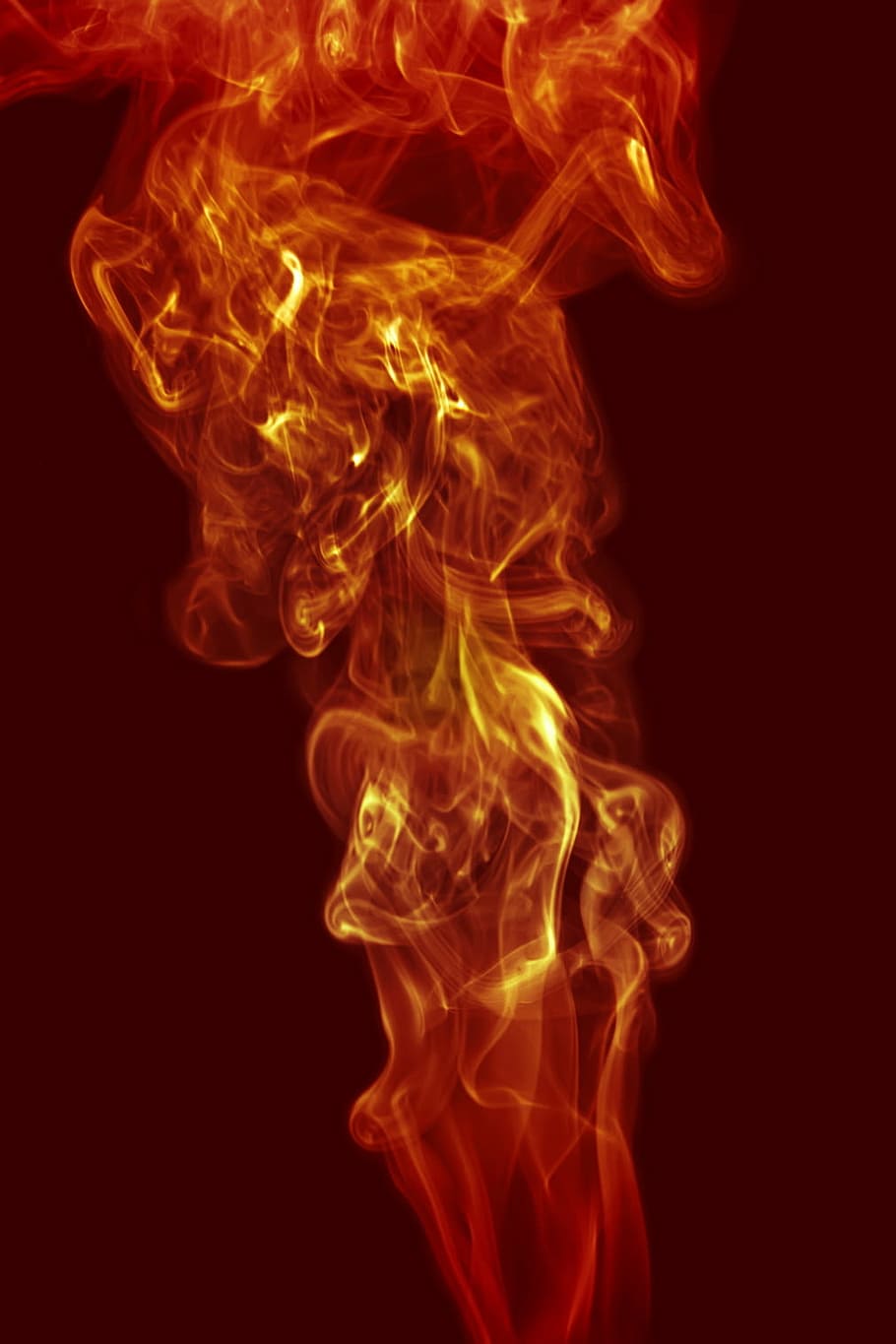 background, smoke, isolated, black, smooth, shape, abstract HD wallpaper