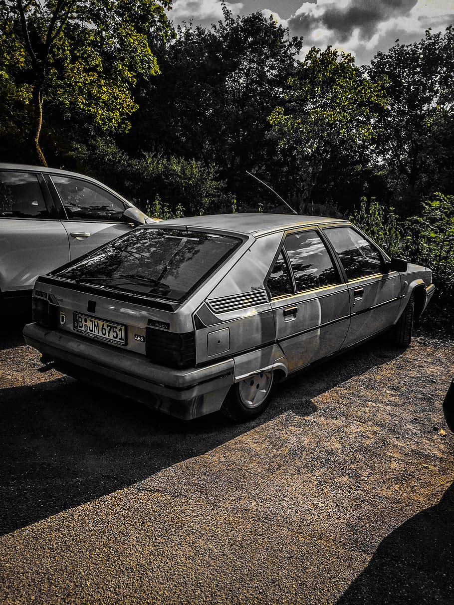 germany, karlsruhe, mode of transportation, car, tree, motor vehicle HD wallpaper