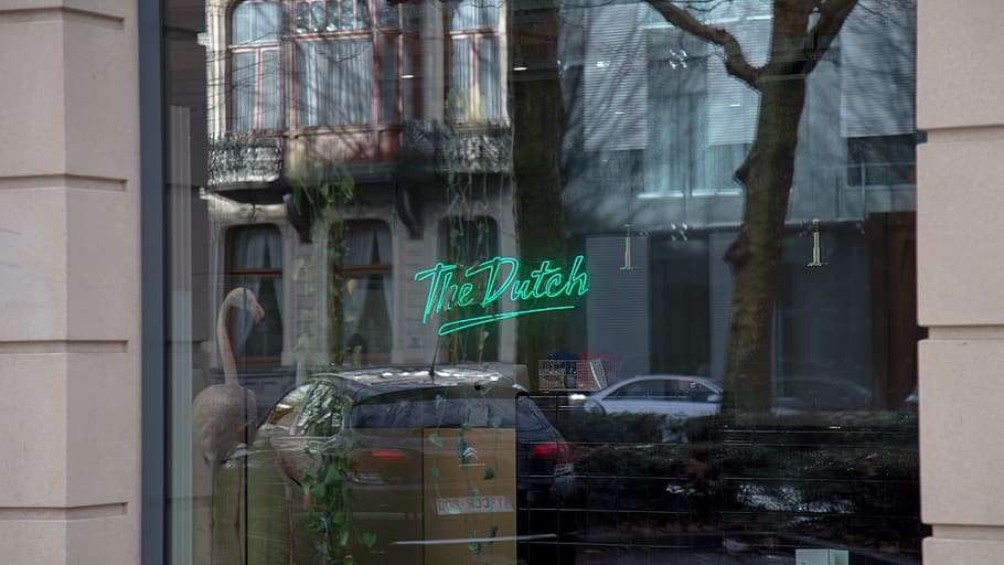 The Dutch storefront, transportation, car, automobile, vehicle HD wallpaper
