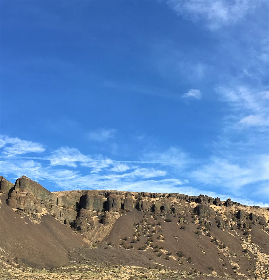nature, outdoors, ground, soil, desert, united states, coulee city HD wallpaper