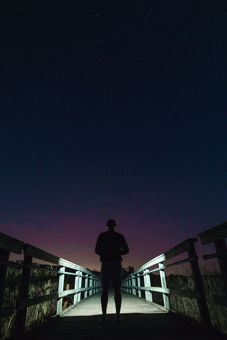 explore, nature, stars, night, portrait, one person, star - space HD wallpaper